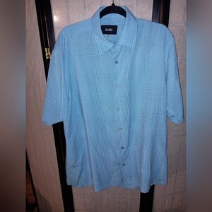 SAS Men's Casual Light Blue Button Down Shirt